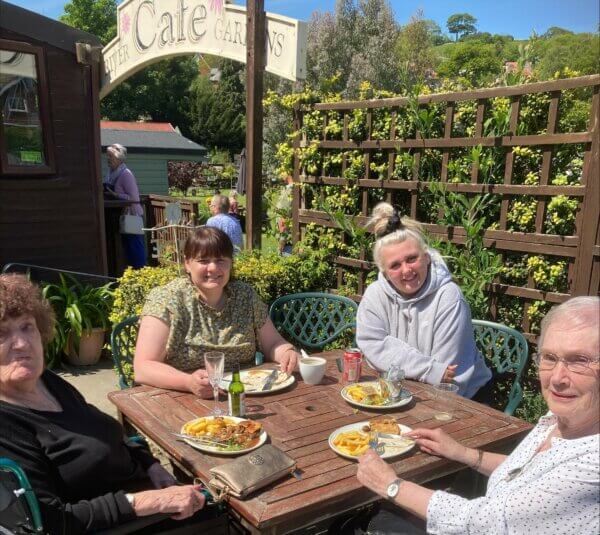 Visit to garden centre in Whitby