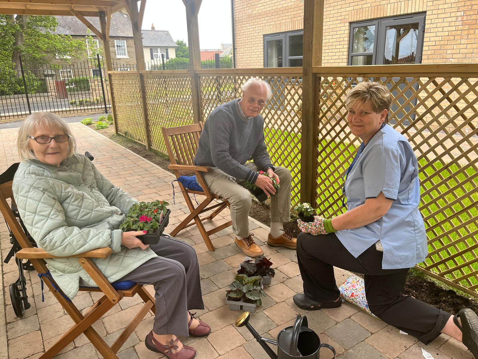 Gardening at The Mayfield The Mayfield Care Home