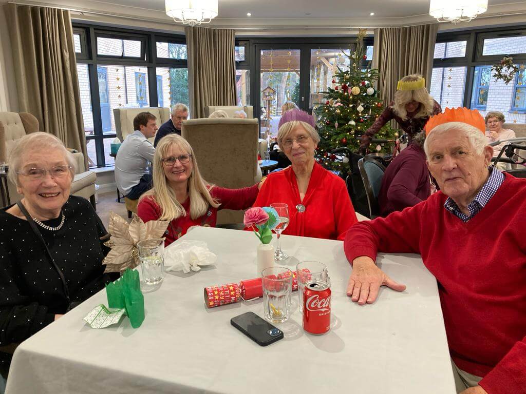 Wonderful Residents' Christmas Party The Mayfield Care Home