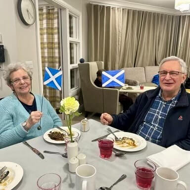 Burns Night Celebrations The Mayfield Care Home