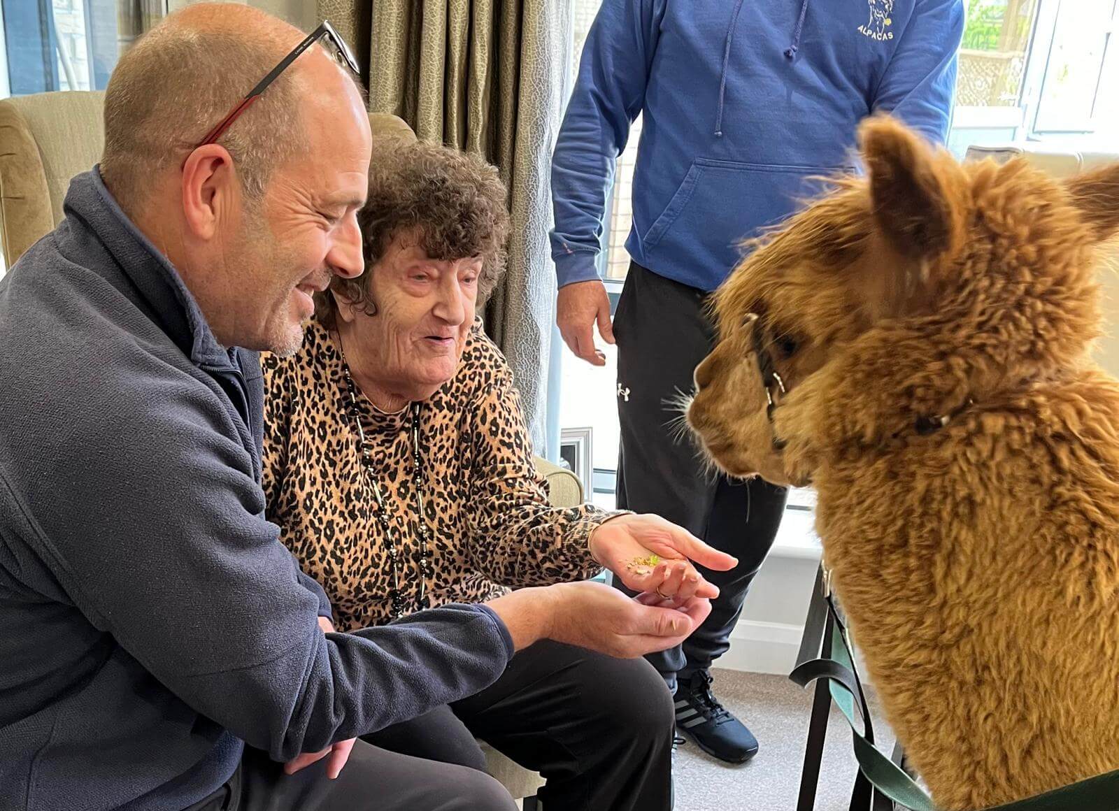 Mayfield welcomes unusual guests! The Mayfield Care Home