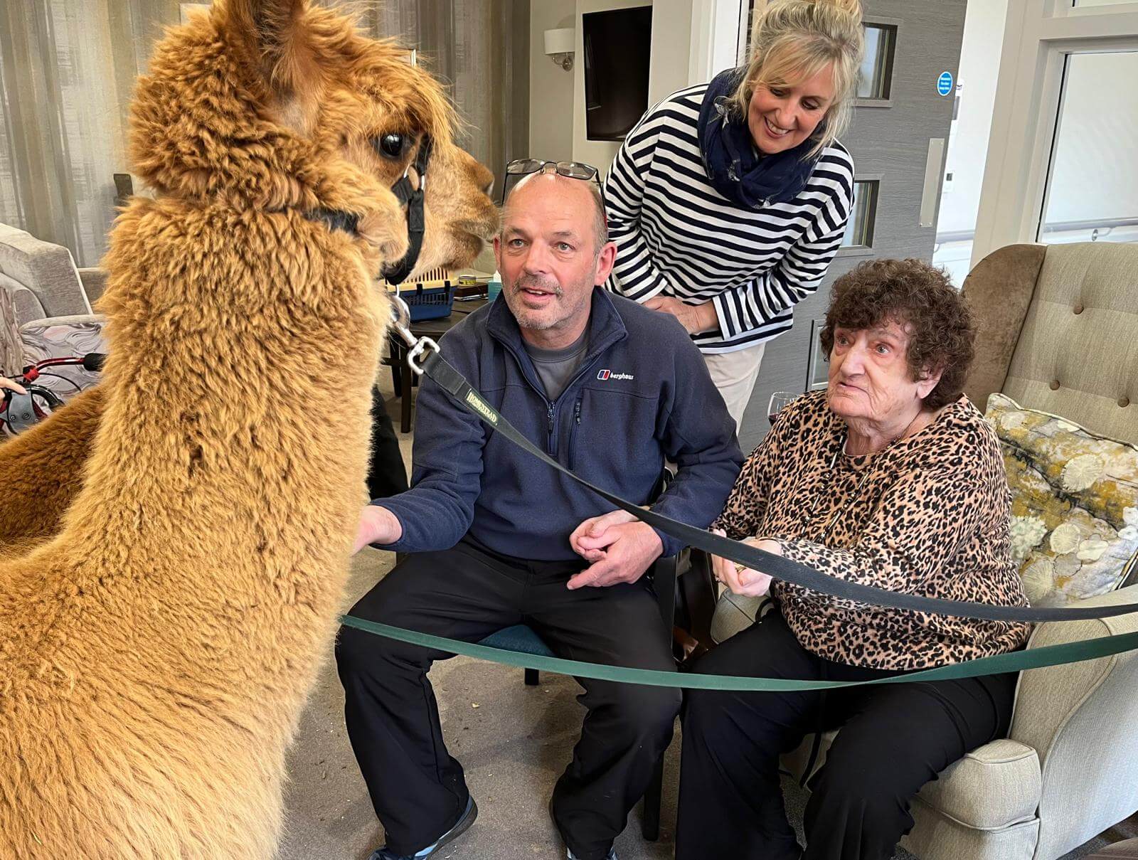 Mayfield welcomes unusual guests! The Mayfield Care Home