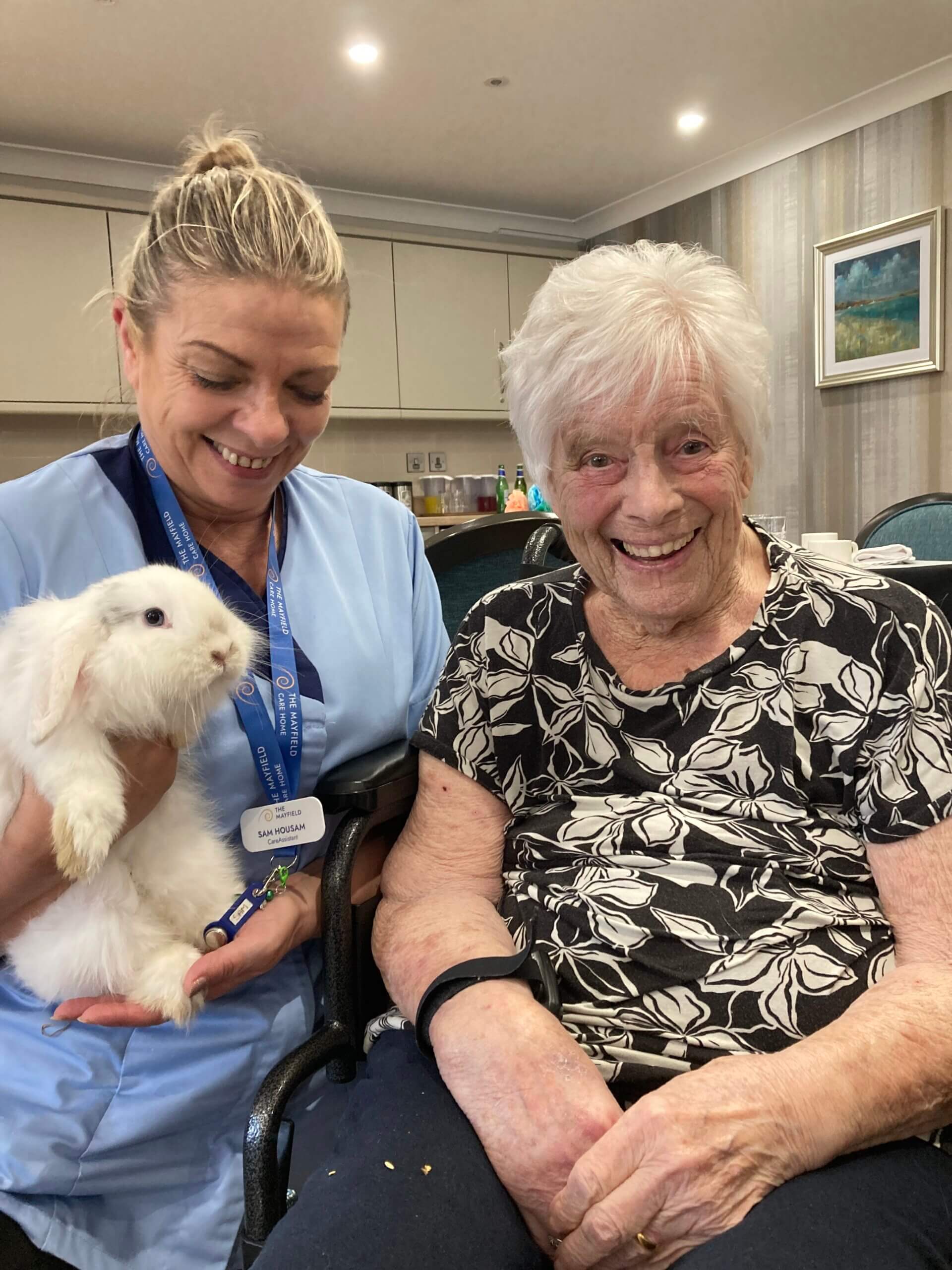 Mayfield welcomes unusual guests! The Mayfield Care Home