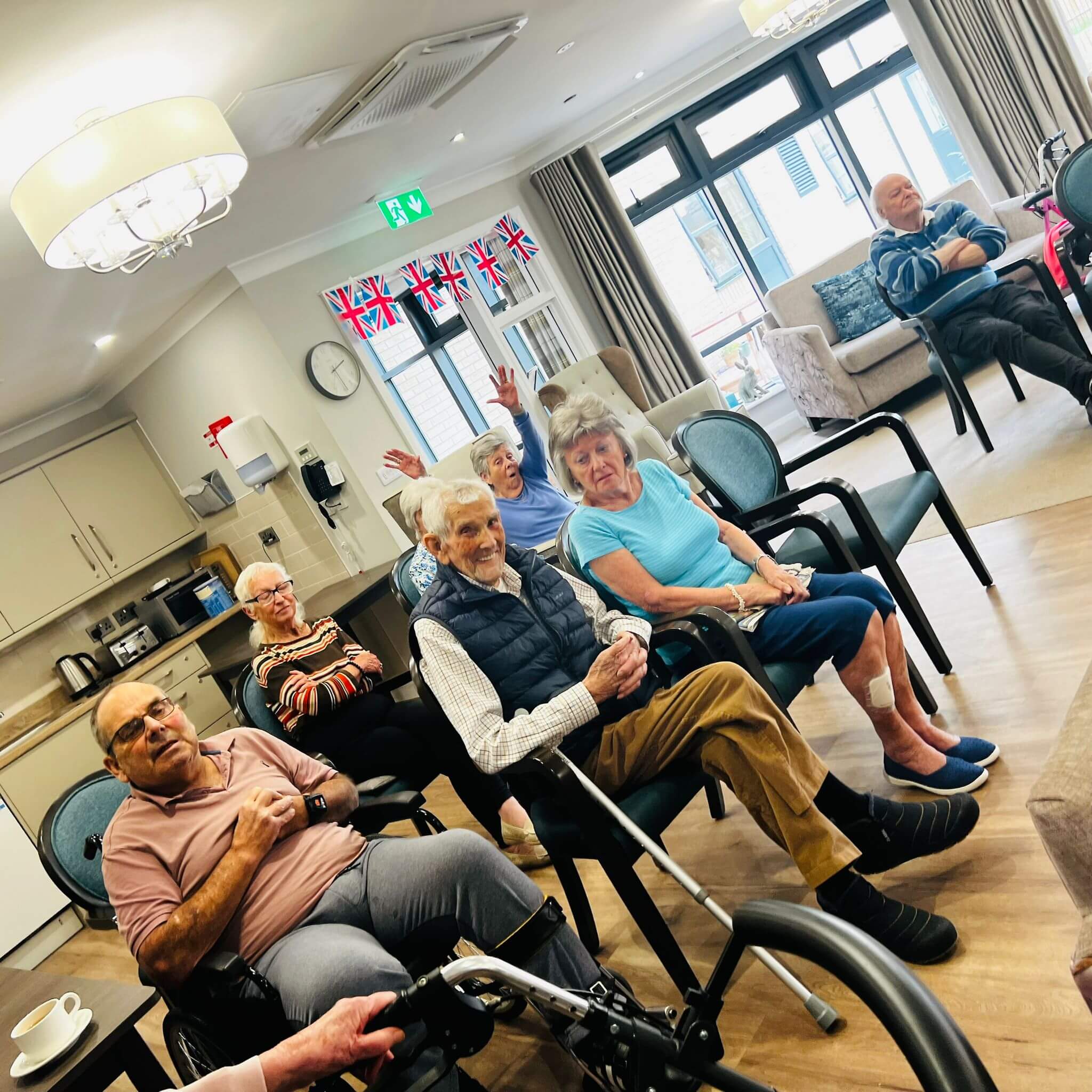 Dancing the Afternoon Away! The Mayfield Care Home