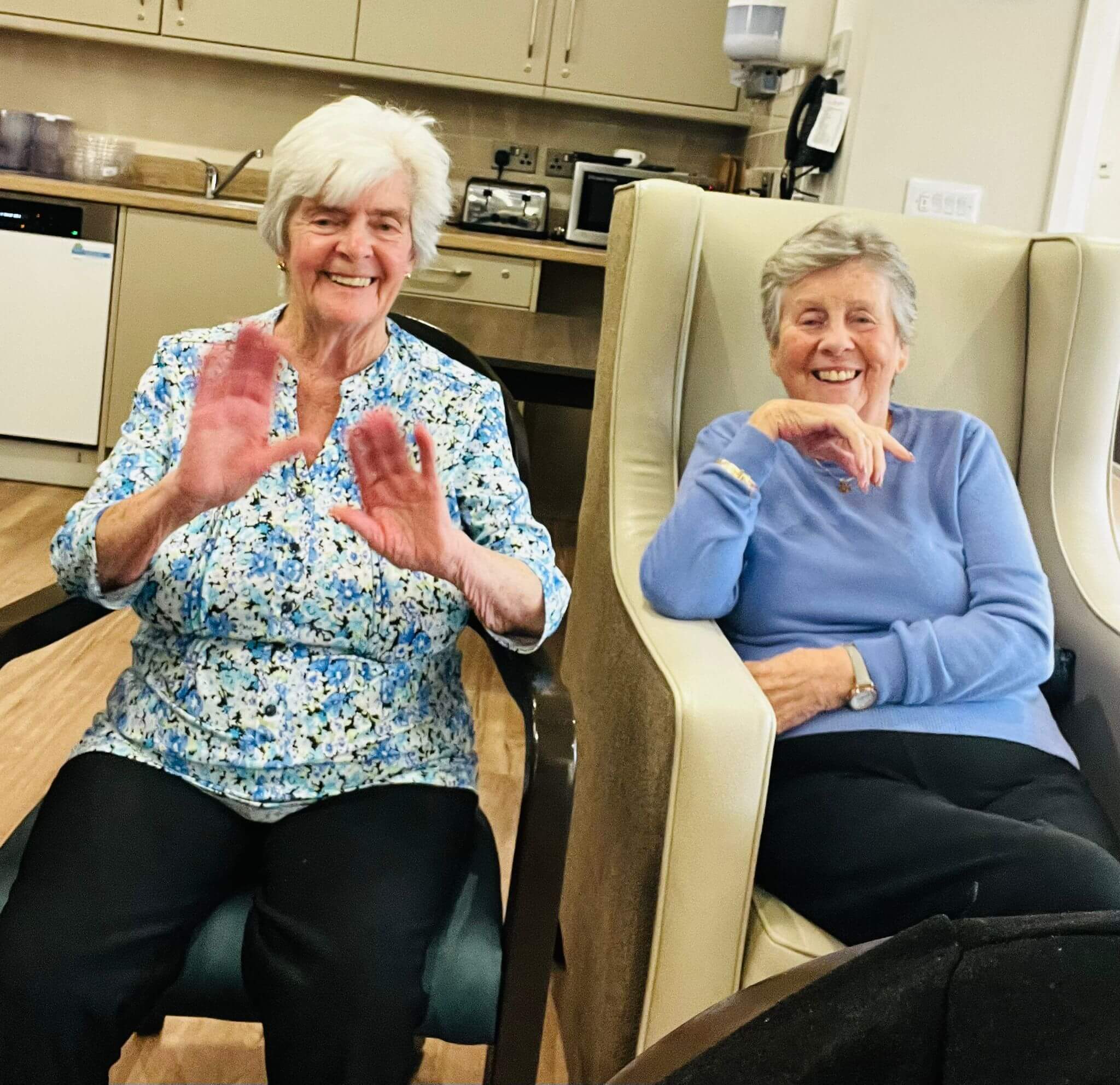 Dancing the Afternoon Away! The Mayfield Care Home