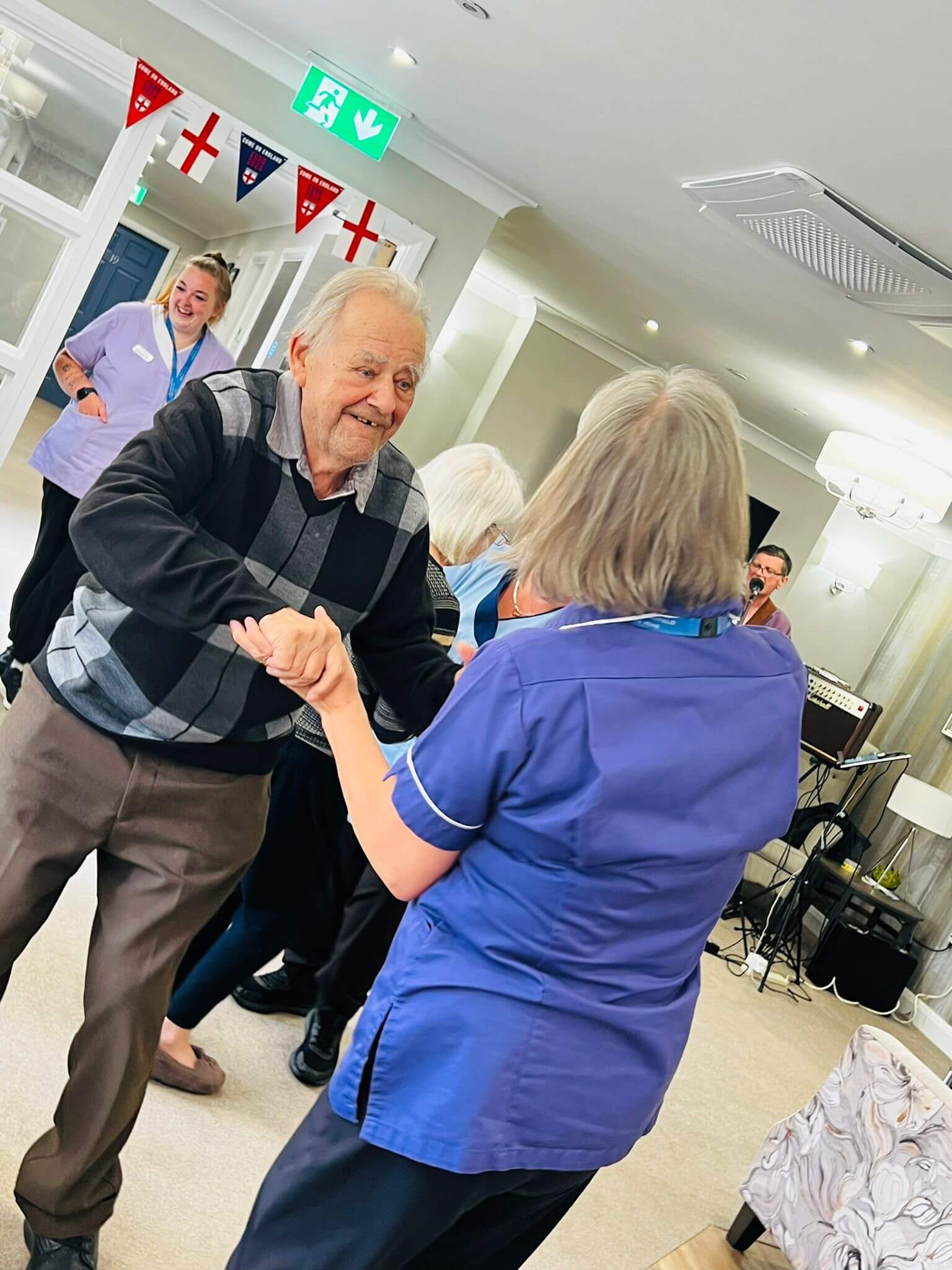 Dancing the Afternoon Away! The Mayfield Care Home