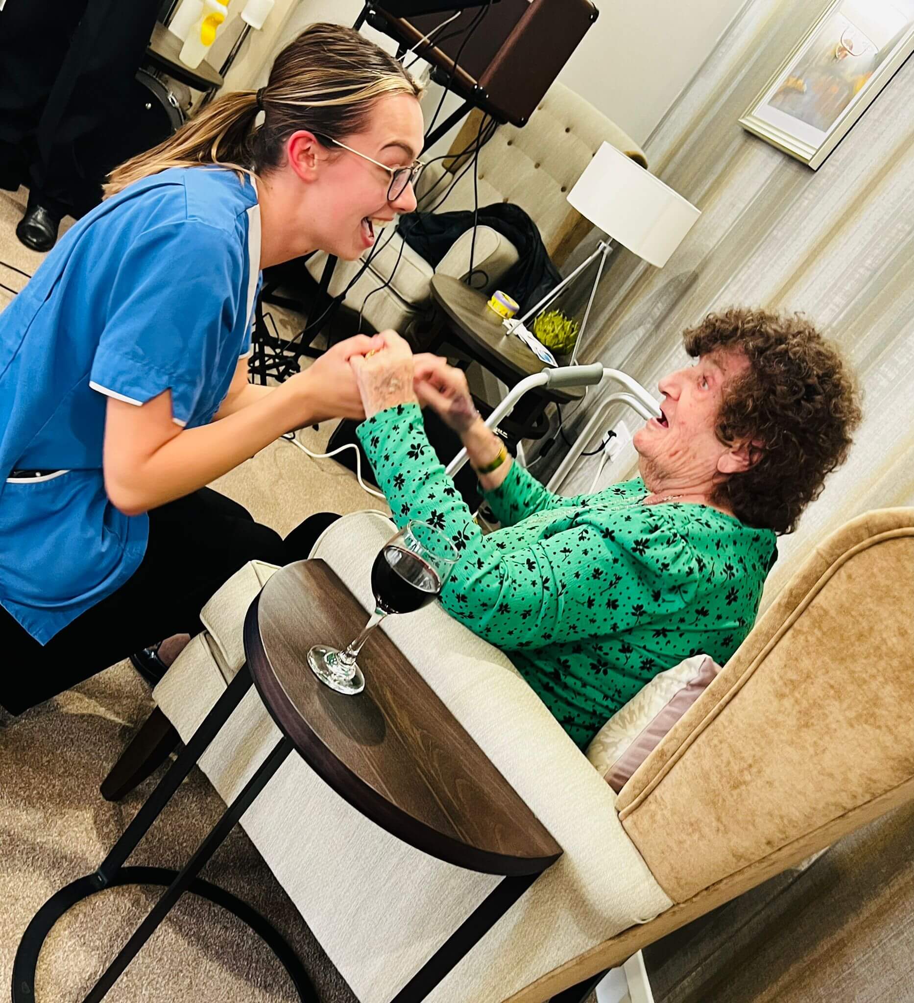 Dancing the Afternoon Away! The Mayfield Care Home