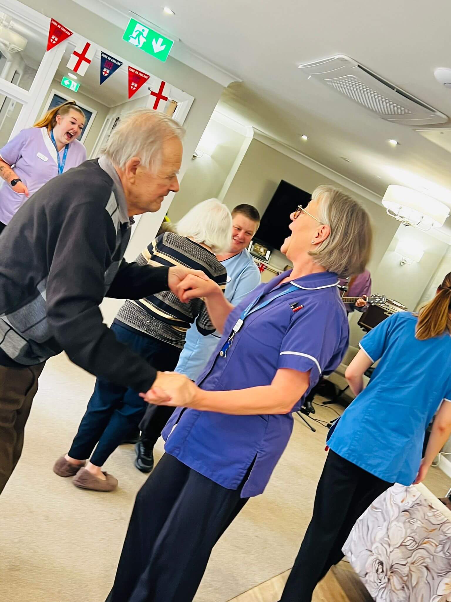 Dancing the Afternoon Away! The Mayfield Care Home