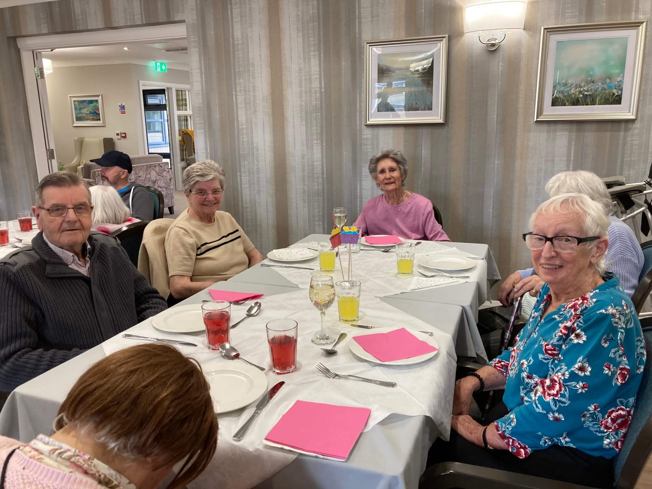 Breast Cancer Awareness Day Tea Party! The Mayfield Care Home