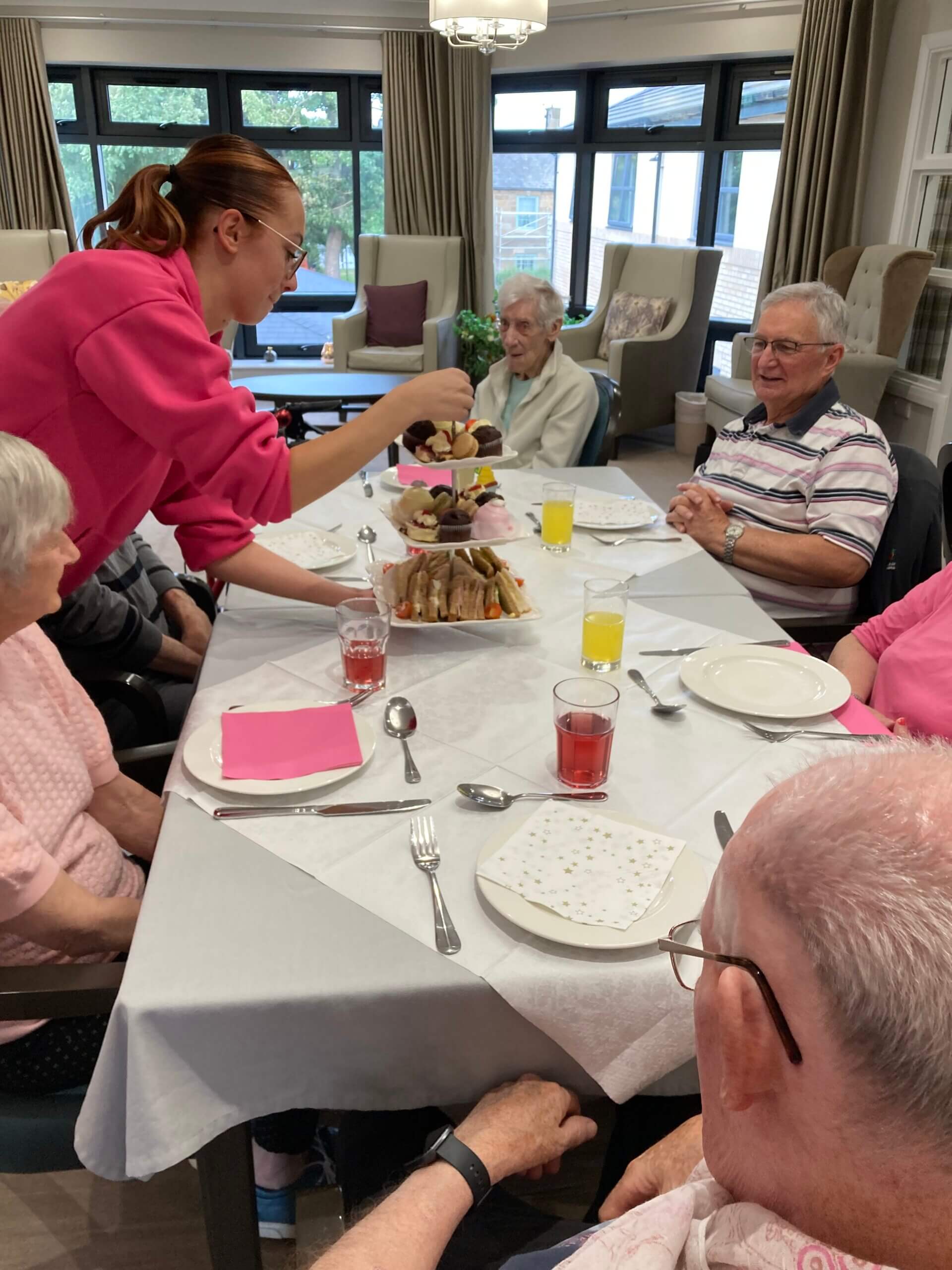 Breast Cancer Awareness Day Tea Party! The Mayfield Care Home